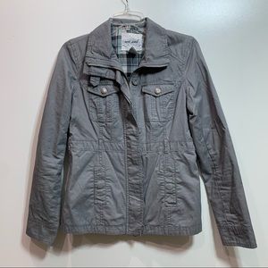 Wet Seal Gray Cargo Jacket